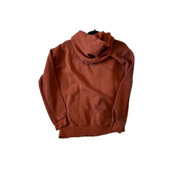 Denim & Flower Rust Pullover Hoodie Mens M - Picture 2 of 4